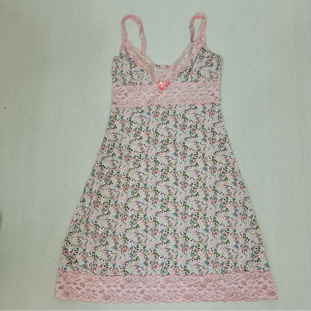 Secret Possessions Pink Floral Lace Lingerie